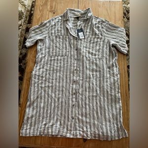 Target, cotton, shirt dress size L